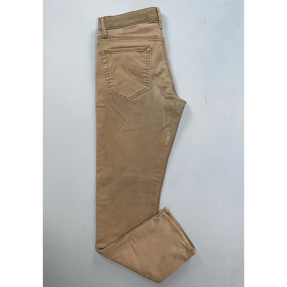 Lucky Brand 121 Slim Straight Stretch Sateen Jeans. Perfectly Faded Brown, 31X31